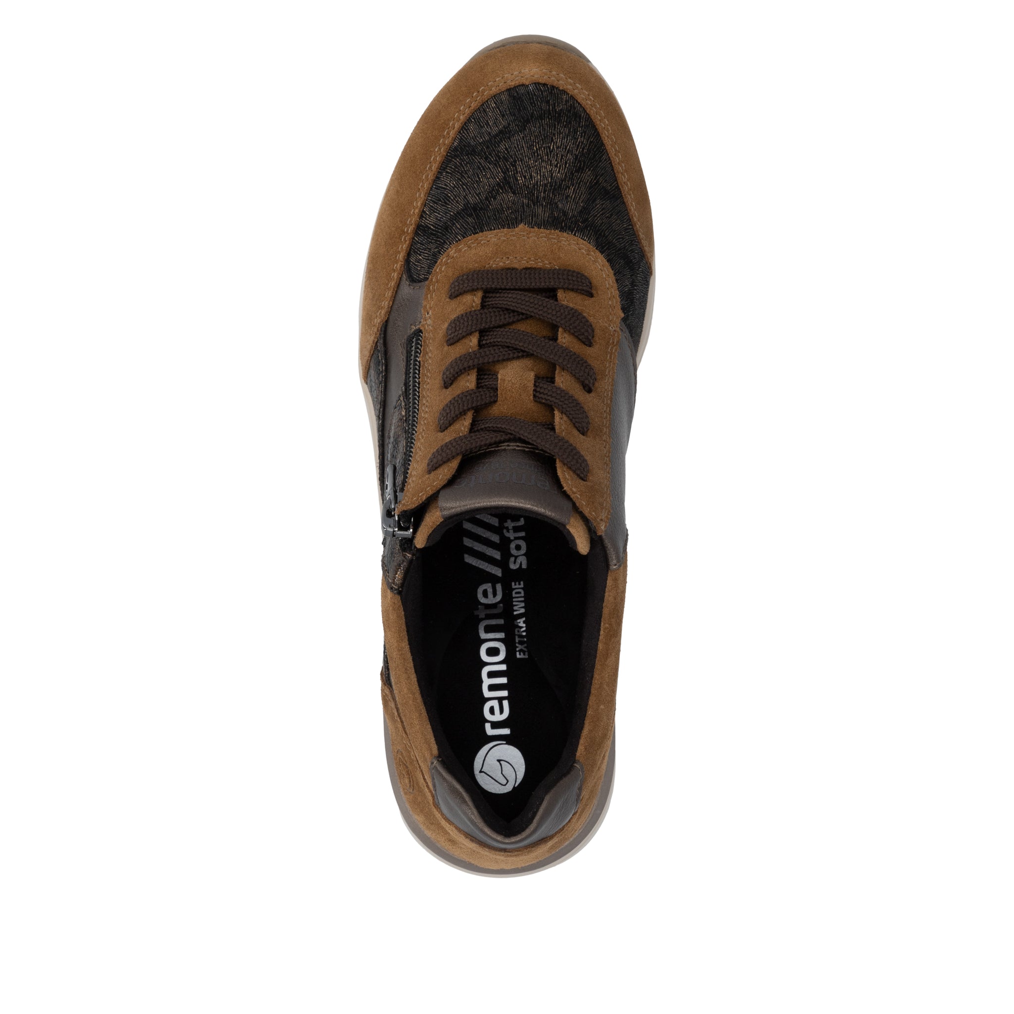 Remonte Womens Trainer D0T23-24 Brown Combination