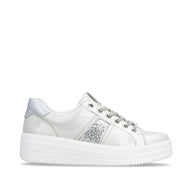 Remonte Womens Trainer D1C10-90 Silver/Platinum