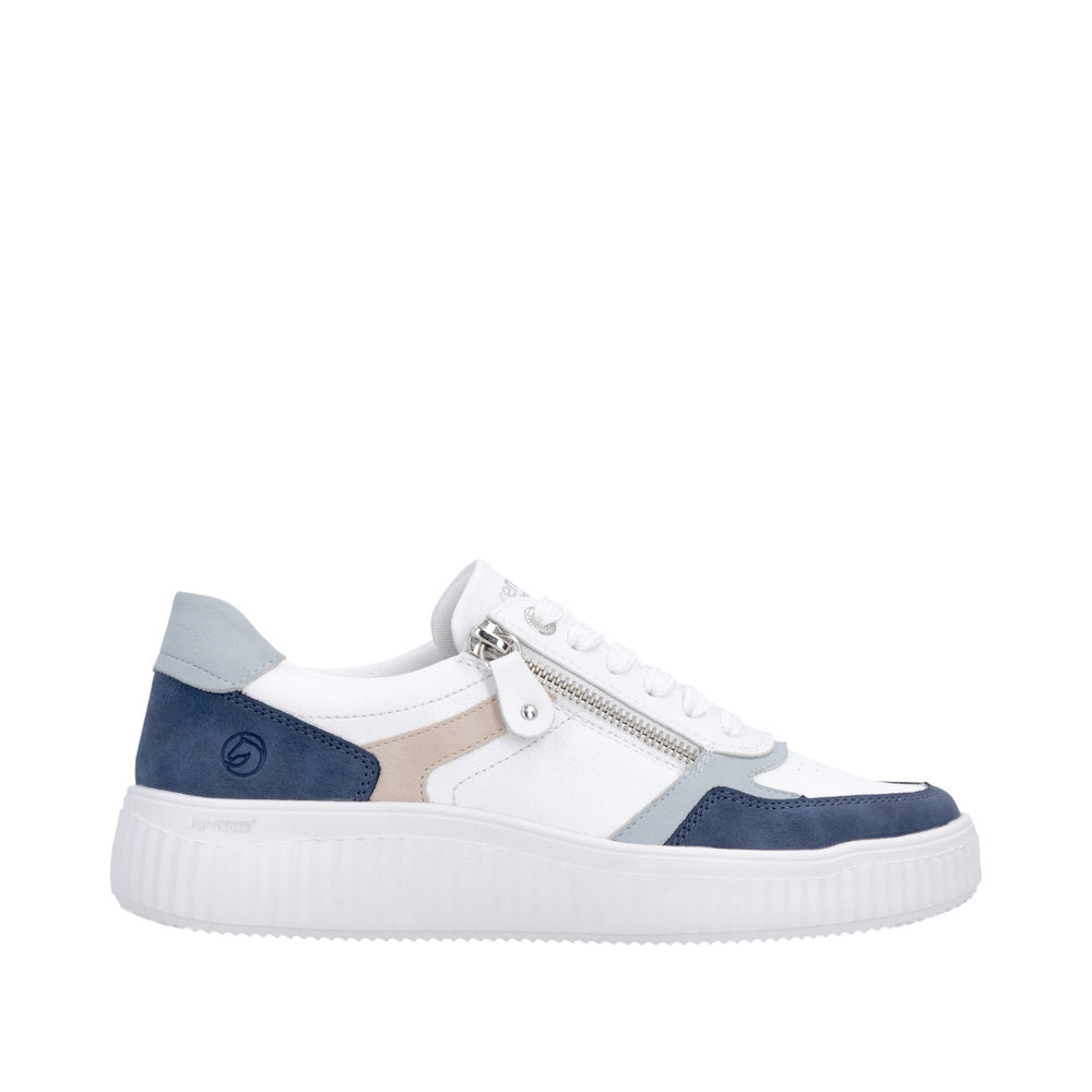Remonte Womens Trainer D3E05-80 White Combination