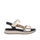 Remonte Womens Sandal D3J50-90 Metallic