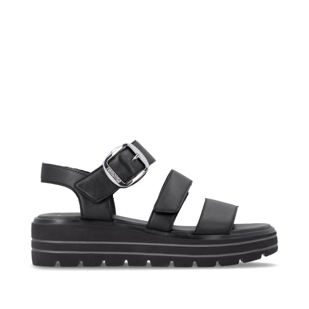 Remonte Womens Sandal D3N50-00 Black