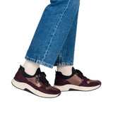 Rieker Womens Trainer D3V01-30 Red Combination