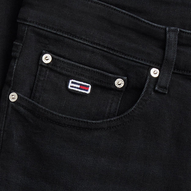 Tommy Jeans Mens Jean Scanton Slim Denim Black