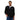 Tommy Jeans men's black relaxed essential badge rugby shirt