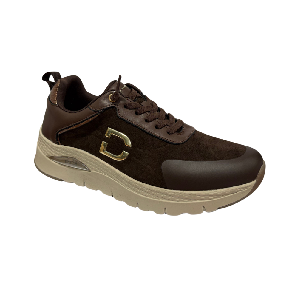 Donna Serena Womens Trainer 146137DM Brown