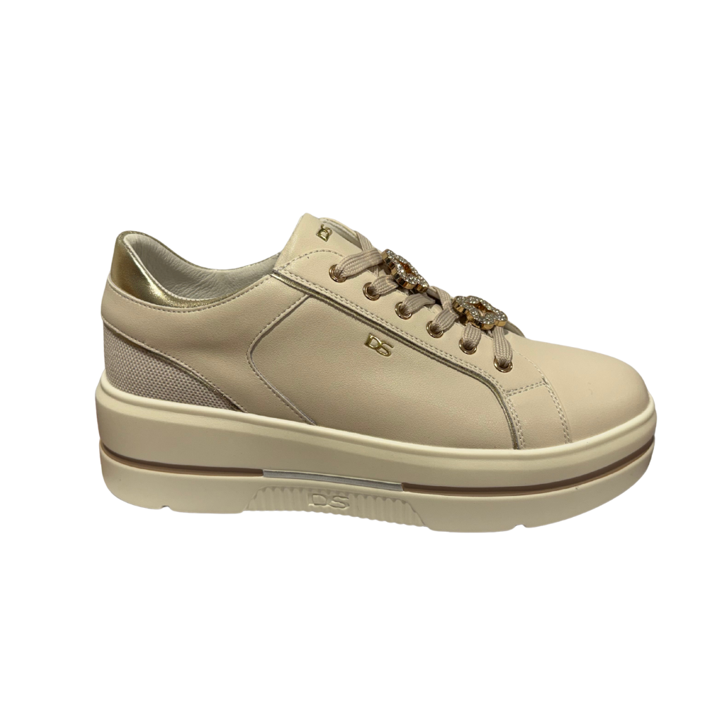 Donna Serena Womens Trainer 186333DM Beige
