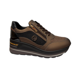 Donna Serena Womens Trainer 4B6124DM Bronzo
