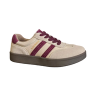 Drilleys Womens Trainer Forty One Plum Line