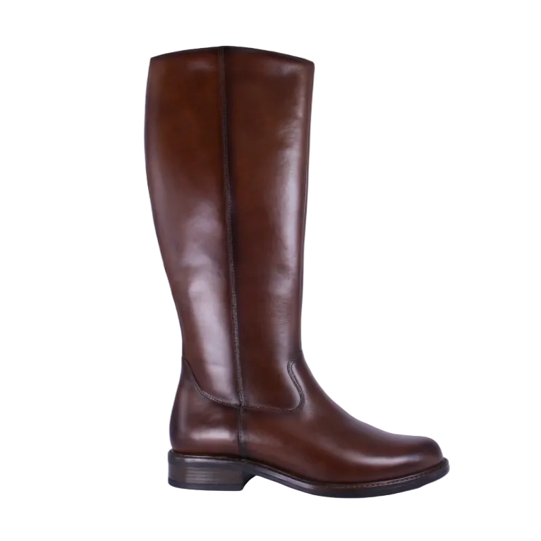 Dubarry Cadence women's chestnut leather knee high boots