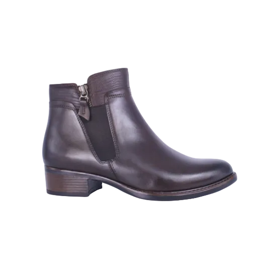 Dubarry Cierra women's mahogany leather ankle boots