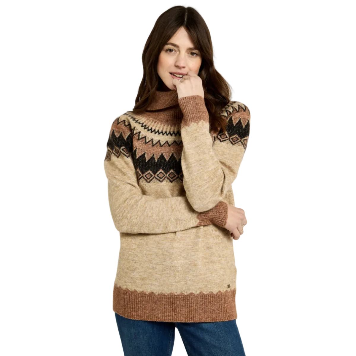 Dubarry Womens Jumper Devlin Oat Multi
