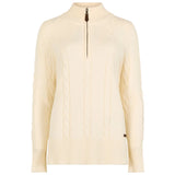 Dubarry Womens Sweater Burtonpoint Chalk