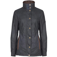 Dubarry Womens Waxed Jacket  Mountrath Navy