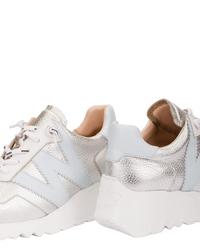 Wonders Womens Trainer E-6770 Plata