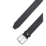 Tommy Hilfiger Mens Belt Denton Flag Logo Midnight
