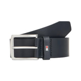 Tommy Hilfiger Mens Belt Denton Flag Logo Midnight