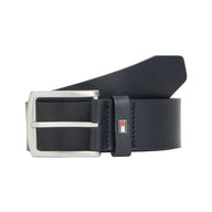 Tommy Hilfiger Mens Belt Denton Flag Logo Midnight