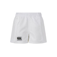 Canterbury Kids Unisex Shorts Advantage White