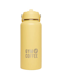 Gym+Coffee 1L Hydrate Bottle Lemon