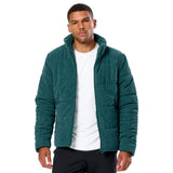 Gym+Coffee Unisex Jacket Cord Puffer Amazon Green