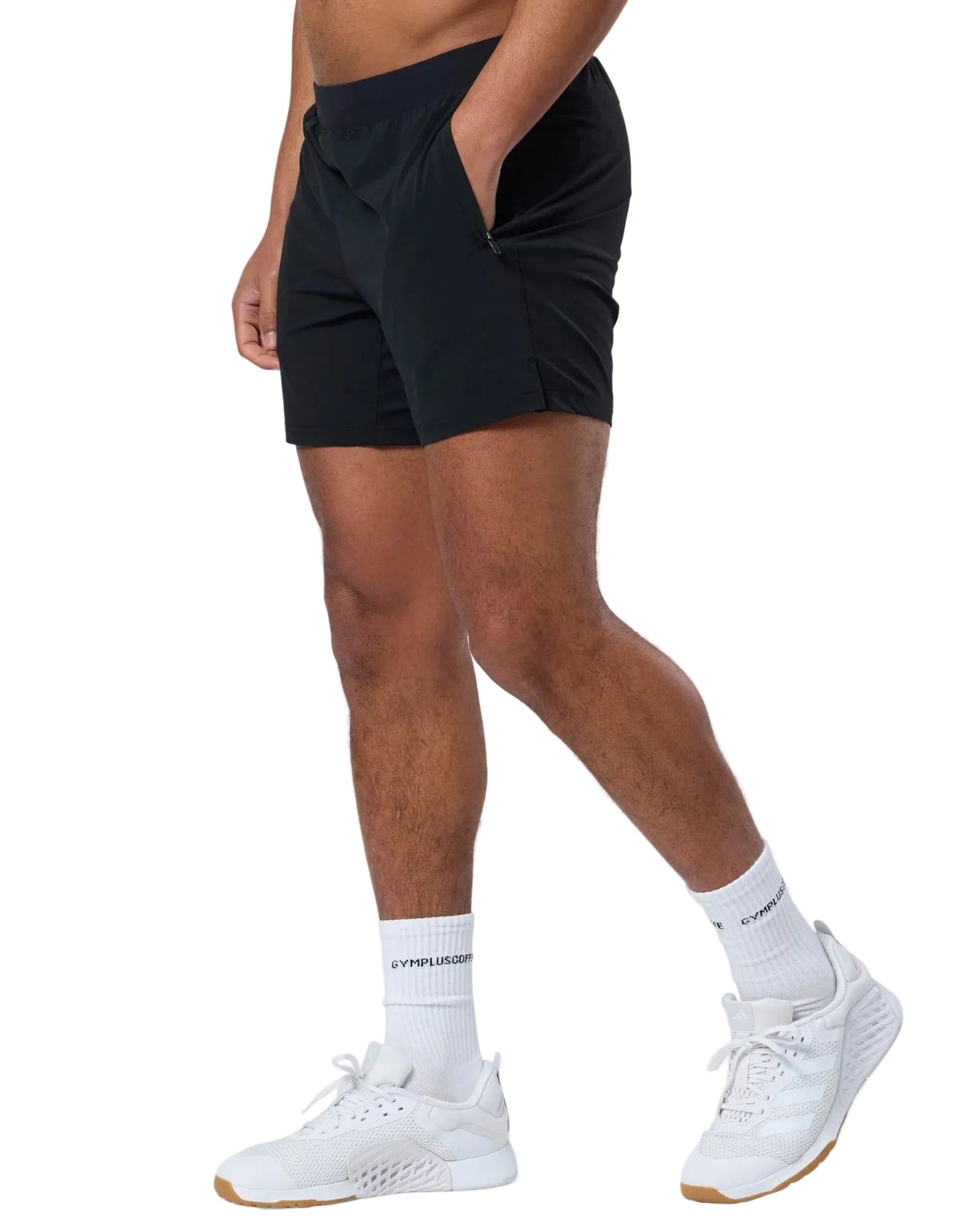 Gym+Coffee Mens Essential 6" Shorts Black
