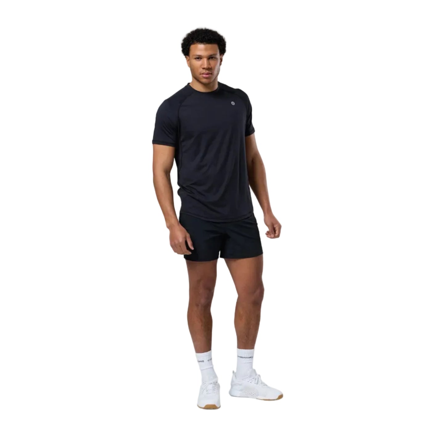 Gym+Coffee Mens Essential 6" Shorts Black