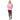 Gym+Coffee Womens Jumper Knit Crew Sweet Pink