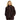 Gym+Coffee Industry women's mocha bean borg fleece high collar jacket