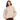 Gym+Coffee Industry women's natural teddy fleece hooded full zip jacket