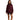 Gym+Coffee women's fig knitted half zip