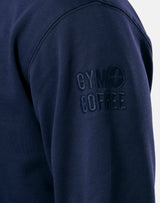 Gym+Coffee Mens Half Zip Clubhouse Twilight Navy