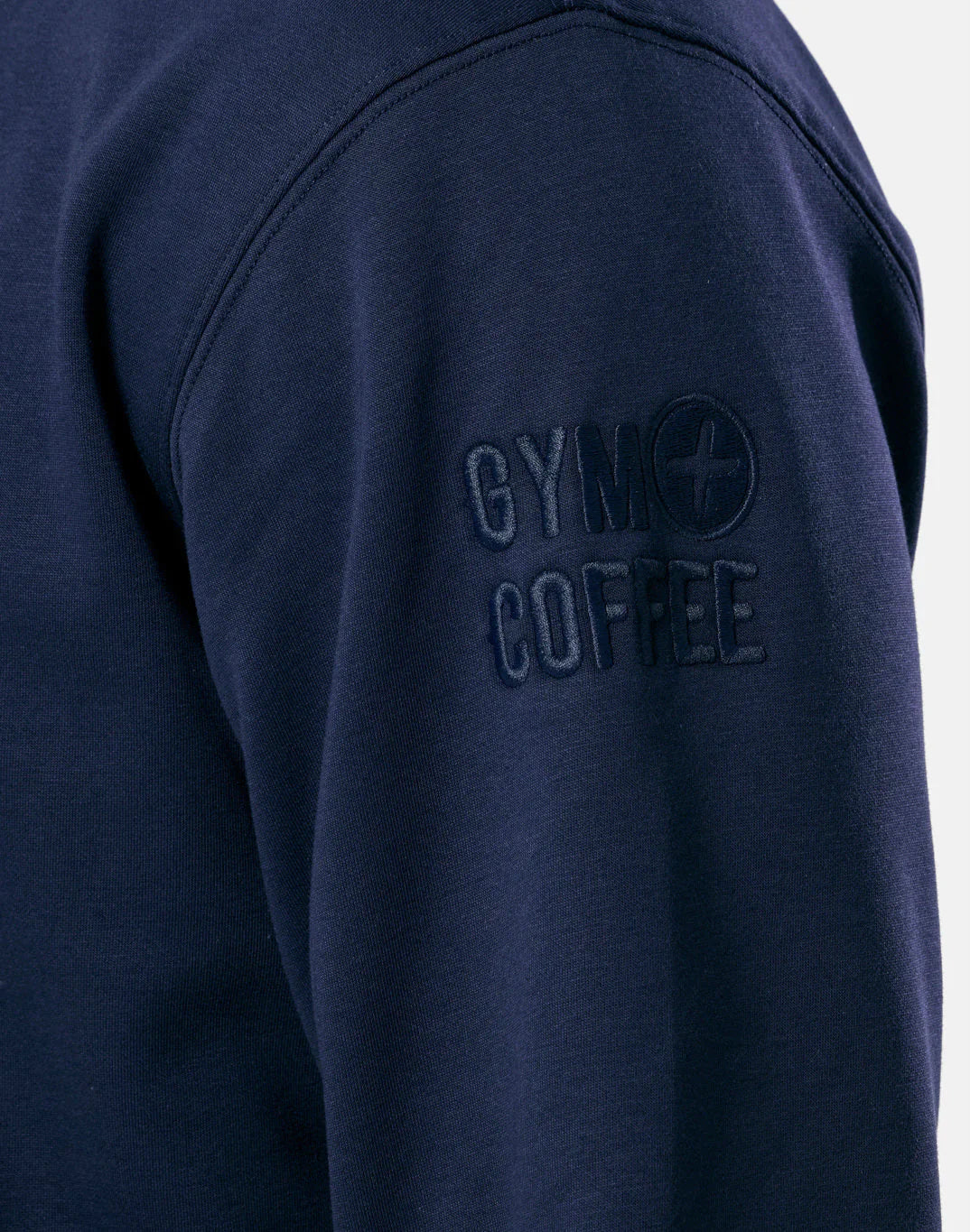 Gym+Coffee Mens Half Zip Clubhouse Twilight Navy
