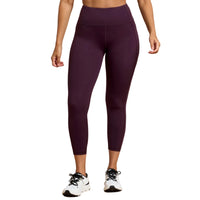 Gym+Coffee Womens Relentless 7/8 Legging Grape Noir