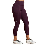 Gym+Coffee Womens Relentless 7/8 Legging Grape Noir