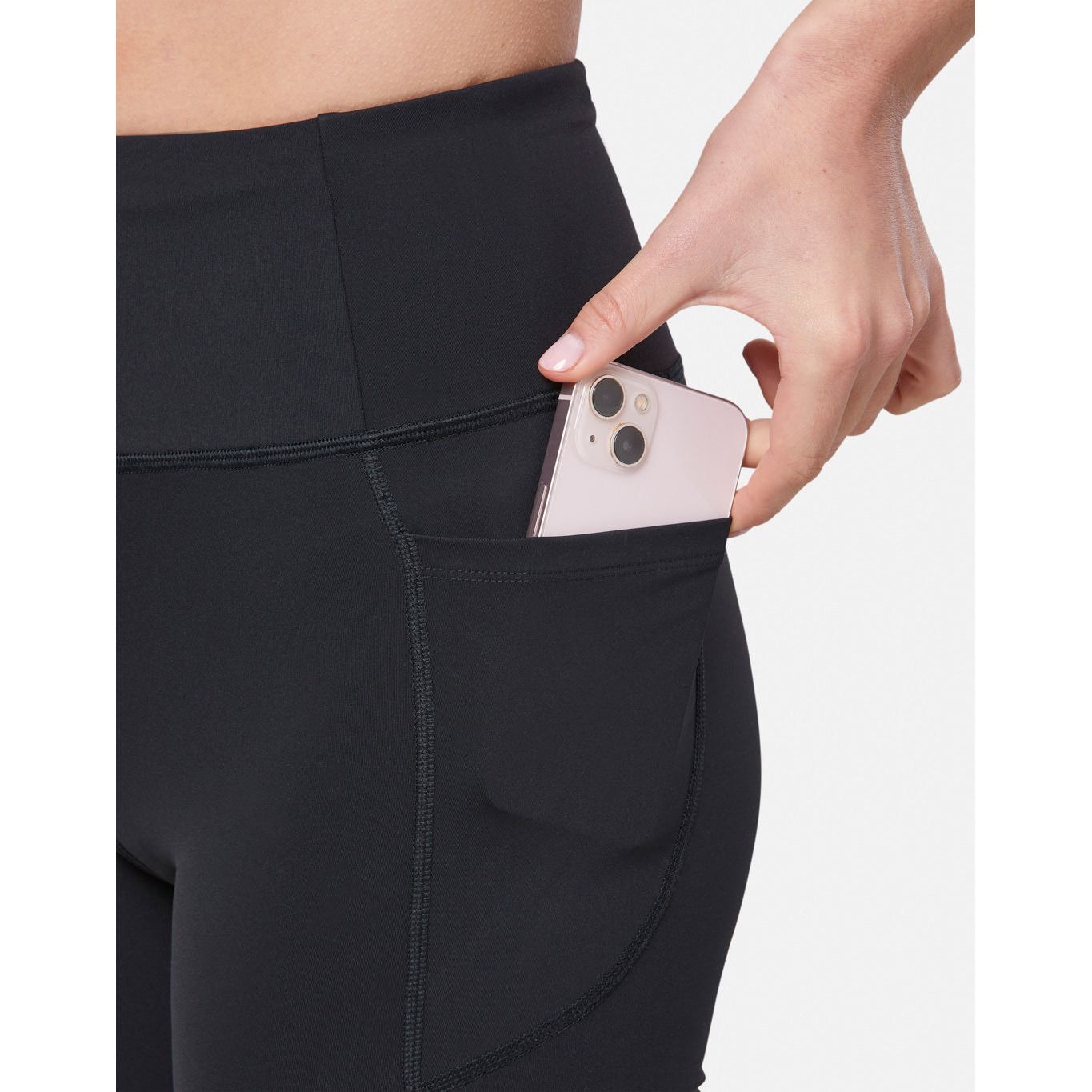 Gym+Coffee Womens Short Relentless 8” Bike Black