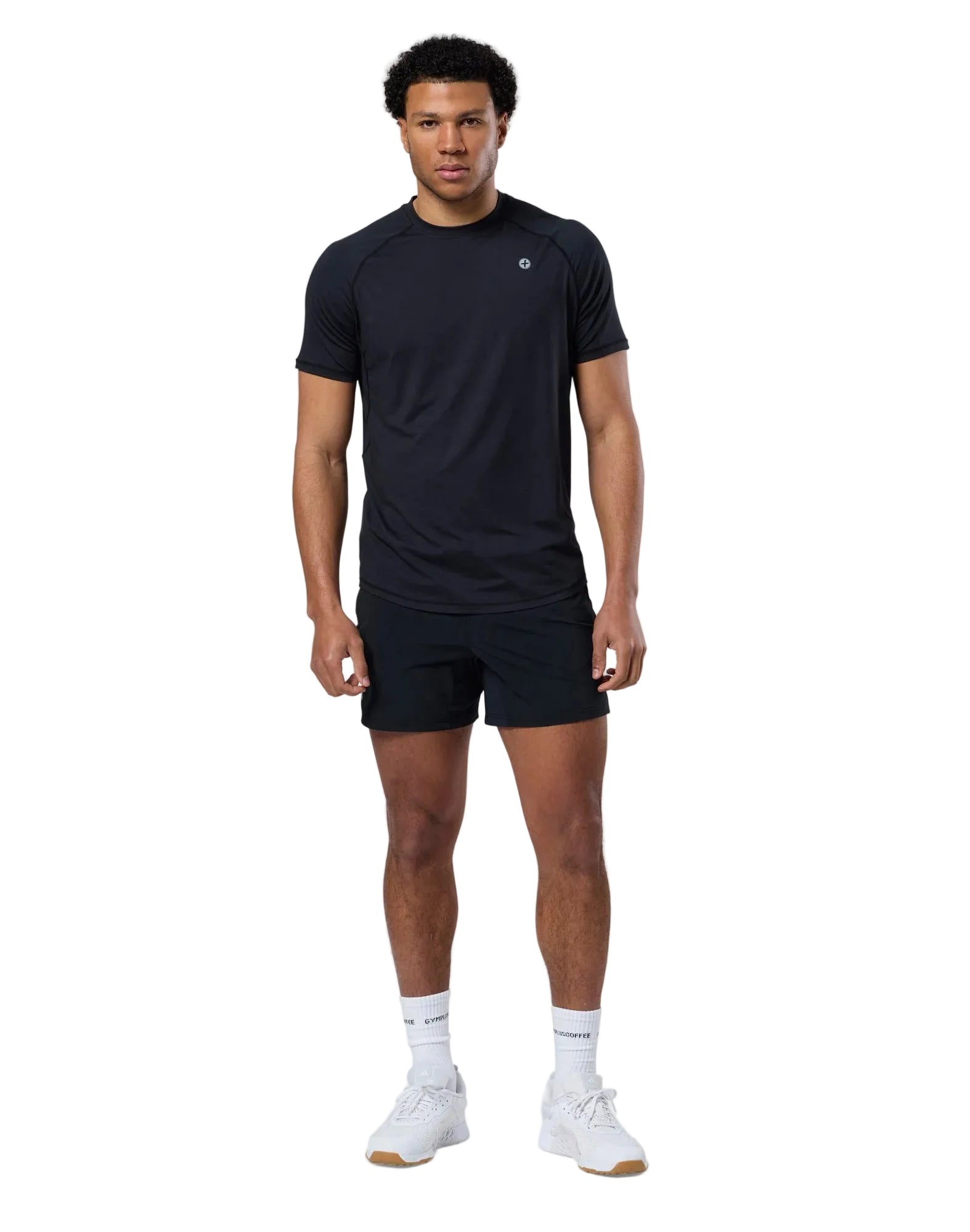 Gym+Coffee Mens Relentless Tee Black