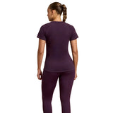Gym+Coffee Womens Relentless Tee Grape Noir