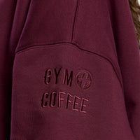 Gym+Coffee Womens Sierra Snap Collar Cherry Crush