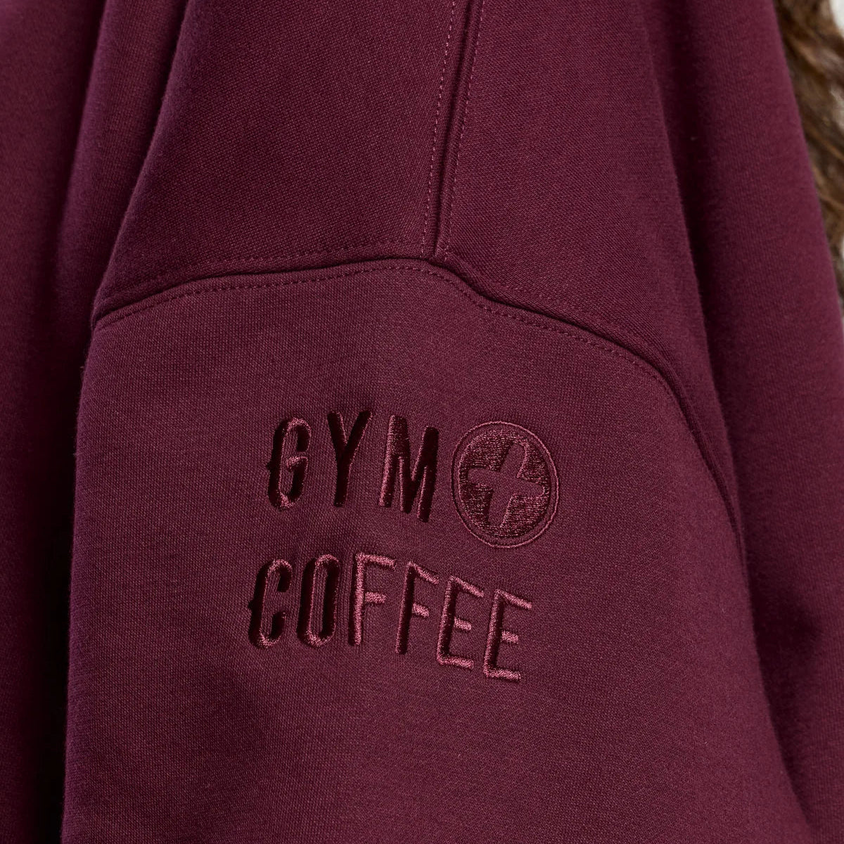 Gym+Coffee Womens Sierra Snap Collar Cherry Crush