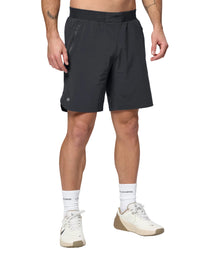 Gym Plus Coffee men's grey shorts with zip