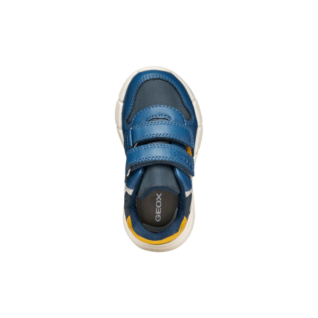 Geox Boys Trainer Flexyper Mini Avio/Ochre