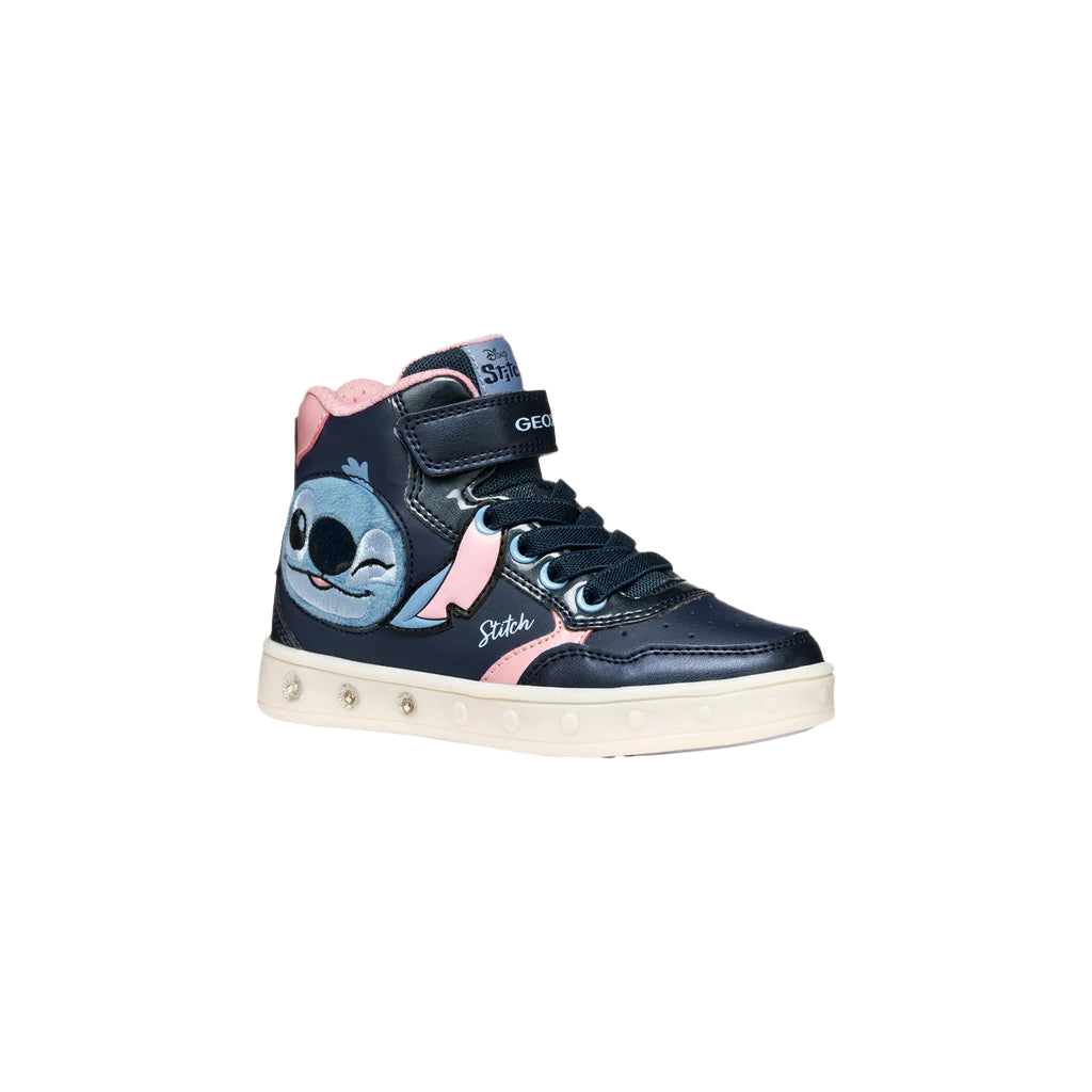 Geox Girls Boot Skylin Navy/Pink