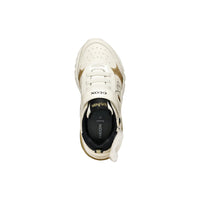 Geox Girls Trainer Ciberdron Light Ivory/Platinum