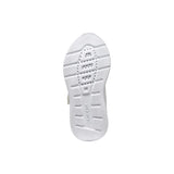 Geox girls' white lace-up trainer