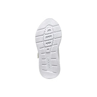 Geox girls' white lace-up trainer