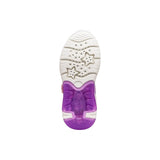 Geox girls' pink and lilac trainer