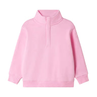Gym+Coffee Kids Snap Collar Sierra Sweatshirt Pink Blossom