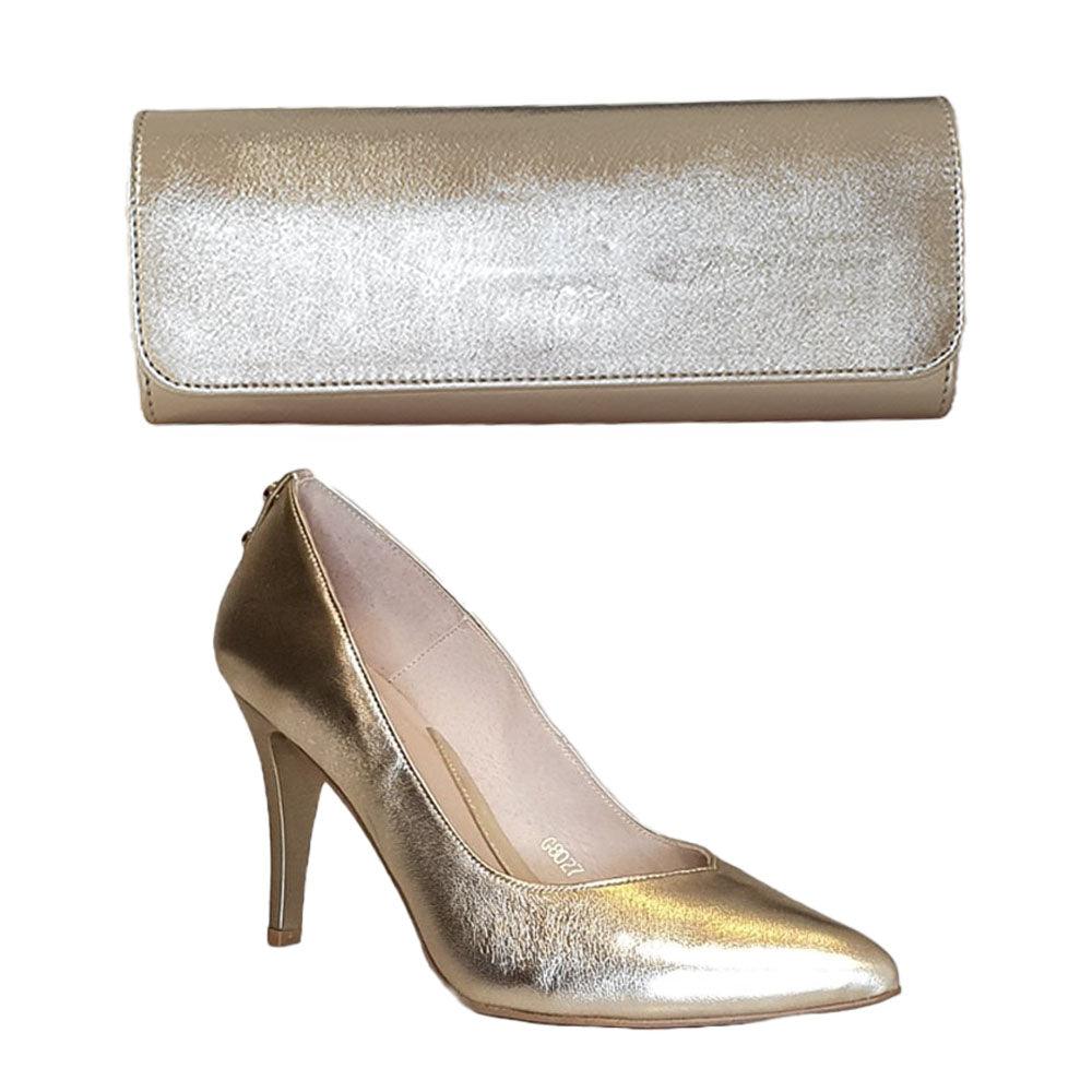 Emis Womens Shoe S8027 Gold - Donaghys