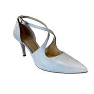 Emis Womens Shoe Z7624 White/Silver - Donaghys