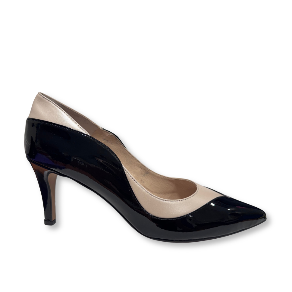 Emis Womens Shoe 8548/821o Black/Beige